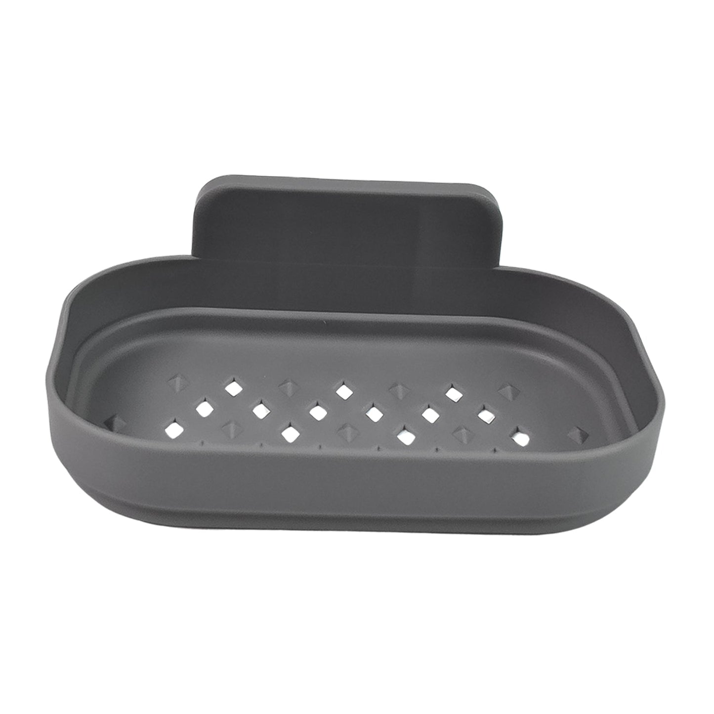 Plastic Soap Dish Holder For Bathroom Shower Wall Mounted Self Adhesive (1 Pc) Wukusy