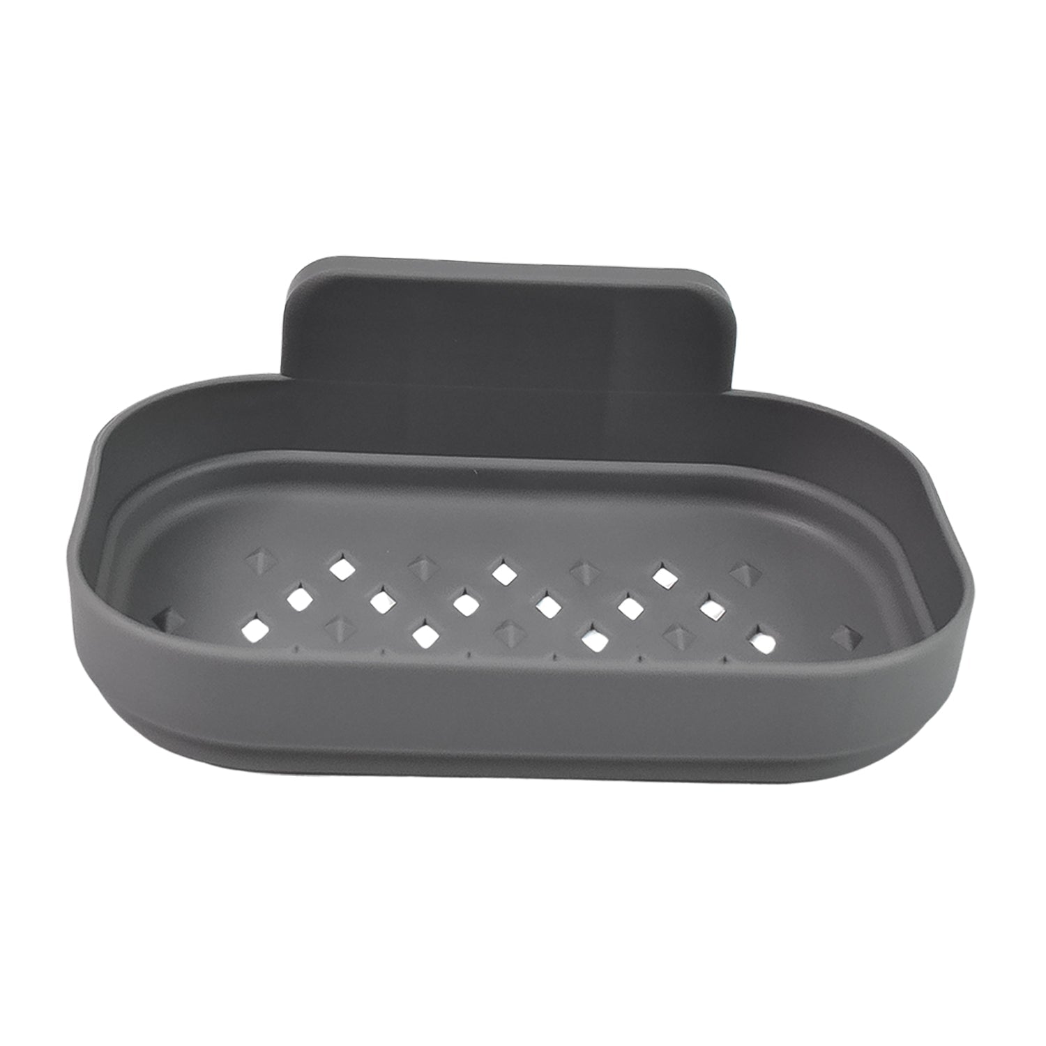 Plastic Soap Dish Holder For Bathroom Shower Wall Mounted Self Adhesive (1 Pc) Wukusy