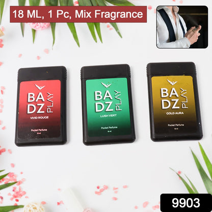 Mini Pocket Perfume 18ml (1 Pc  Mix Fragrance) Wukusy