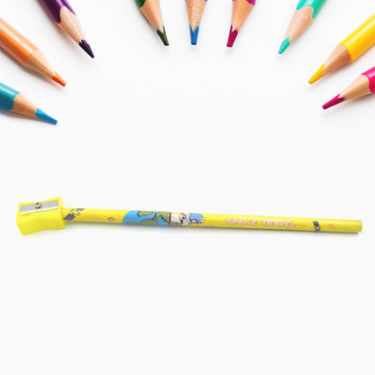 4560 Wooden Pencil Set Stationary Set 5 In 1 Items Educational Item For School Going Kids Stationary Set For Girls Boysstationary For Schoolgift Pack For Girls Kidsbirthday Gift Kids (5 Pc Set Wukusy