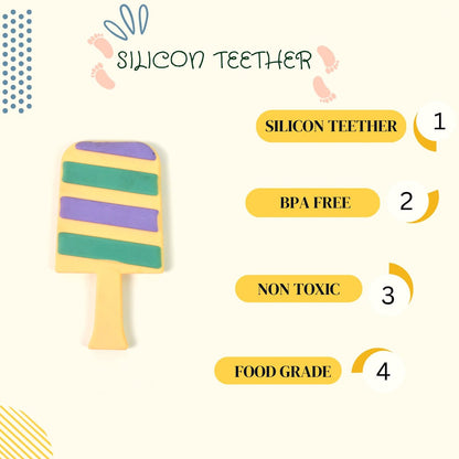 Silicone Candy Shape Teether For Baby (1 Pc) Wukusy