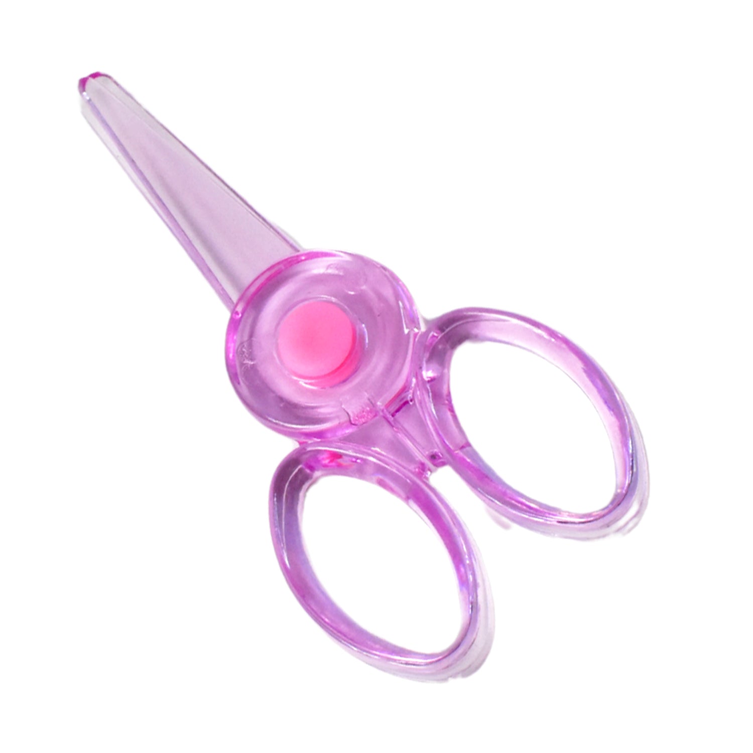 Plastic Child-safe Scissor (1 Pc  Mix Color) Wukusy