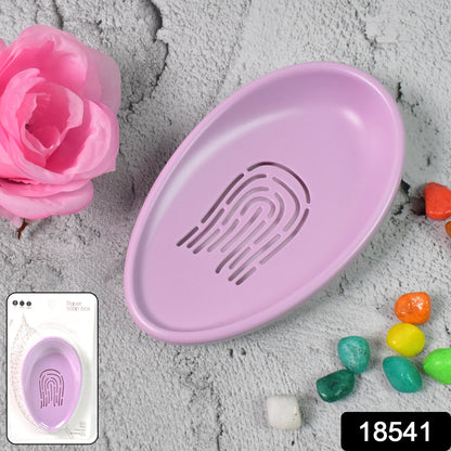 Plastic Soap Dish With Drain Soap Holder Double-layer (1 Pc) Wukusy