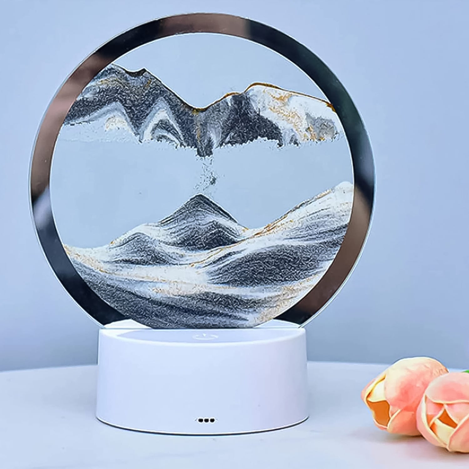 3d Liquid Motion Display With Led Light (1 Pc) Wukusy