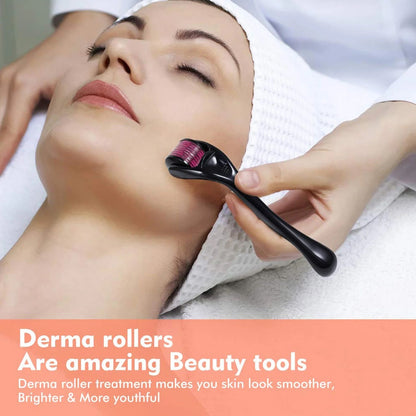 Derma Roller Anti Ageing And Facial Scrubs  Polishes Scar Removal Hair Regrowth (2 Mm) Wukusy