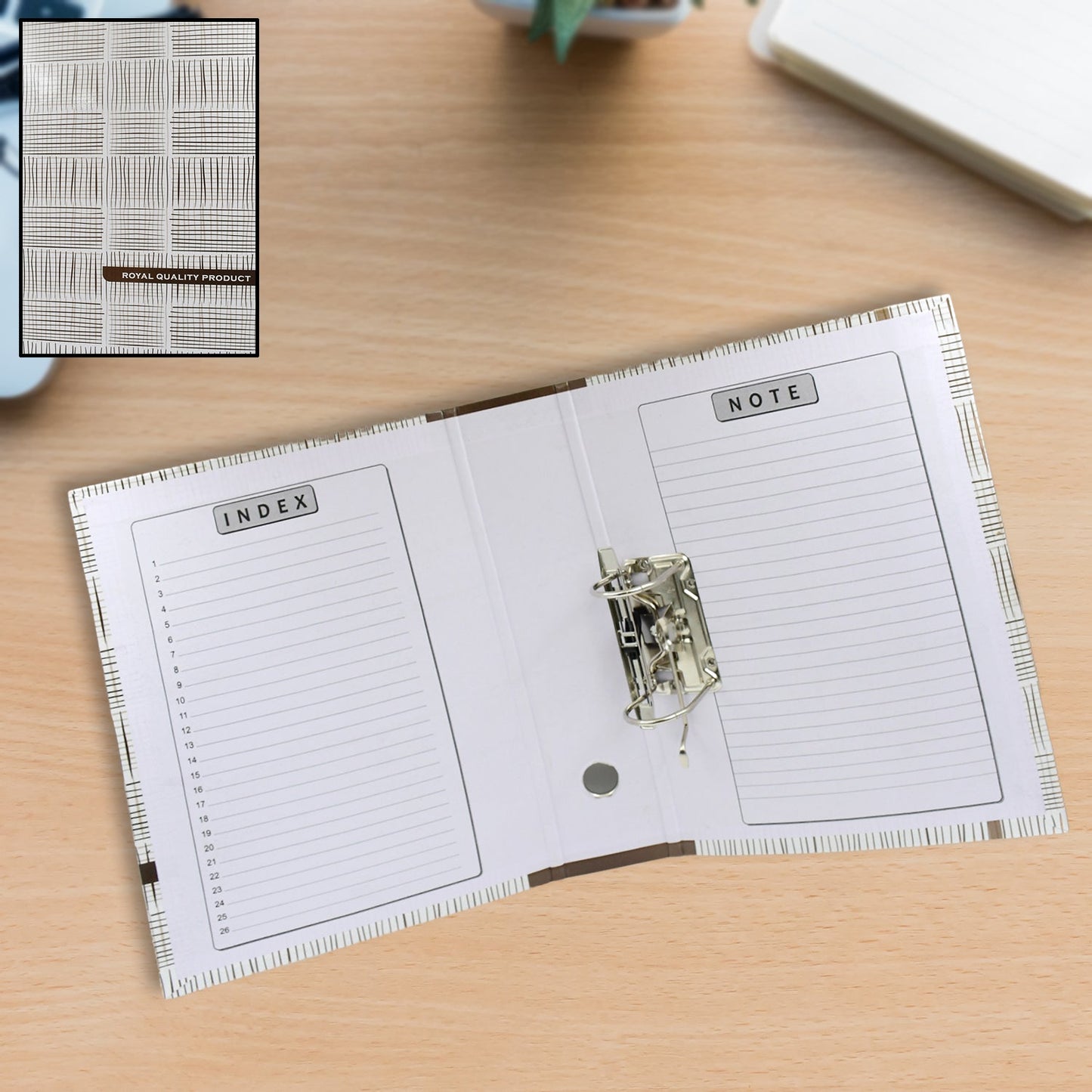 Box File Paper Holder Organizer School Office Home For Documents (3527 Cm  1 Pc  Moq - 4 Pcs) Wukusy