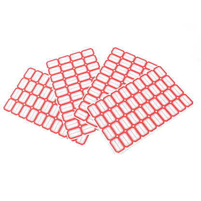 Multipurpose Writable Blank Label Sticker Sheets (1 Sheet) Wukusy