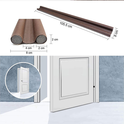 1751 Twin Door Draft Stopperguard Protector For Doors And Windows Wukusy