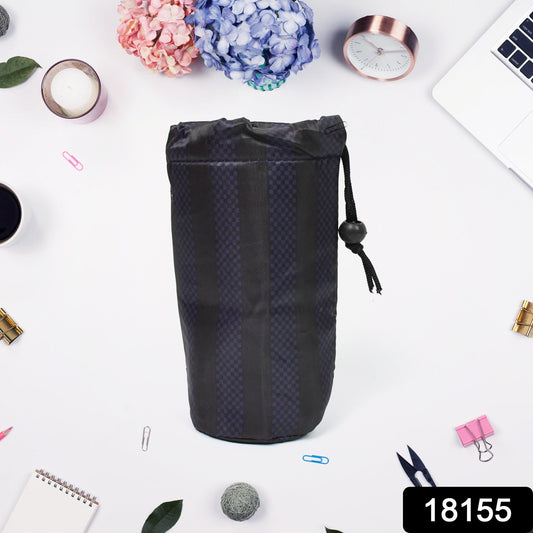 Reusable Multipurpose Washable Rope Pouch Pen Pencil Stationary Case Travel (1 Pc) Wukusy