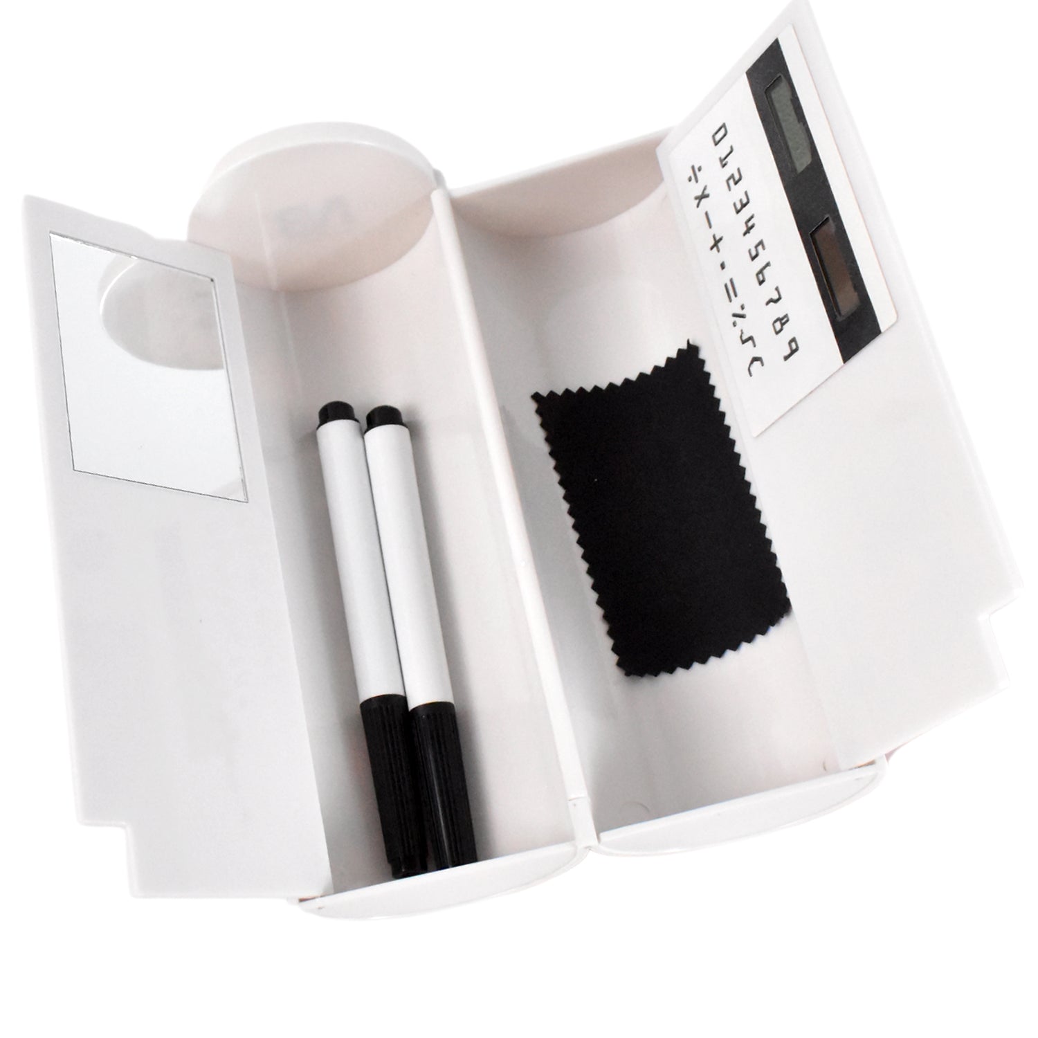 Small Multifunctional Fancy Pencil Box Double Sided Pencil Cases (1 Set) Wukusy