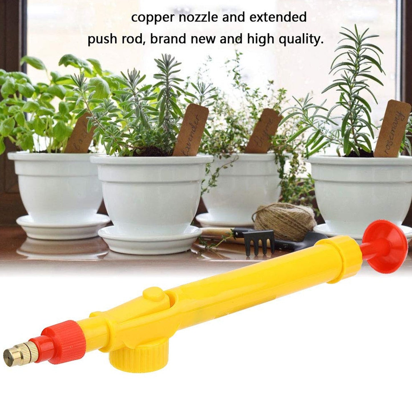 0470 Water Bottle Spray Gun Nozzle Manual Adjustable Water Pump Garden  Washing Hand Held Sprayerwatering Can Sprayer Pressure Nozzle Irrigation Tool And Pump For Efficient Care - Boost Your Gardening Experience (1 Pc) Wukusy