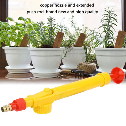 0470 Water Bottle Spray Gun Nozzle Manual Adjustable Water Pump Garden  Washing Hand Held Sprayerwatering Can Sprayer Pressure Nozzle Irrigation Tool And Pump For Efficient Care - Boost Your Gardening Experience (1 Pc) Wukusy