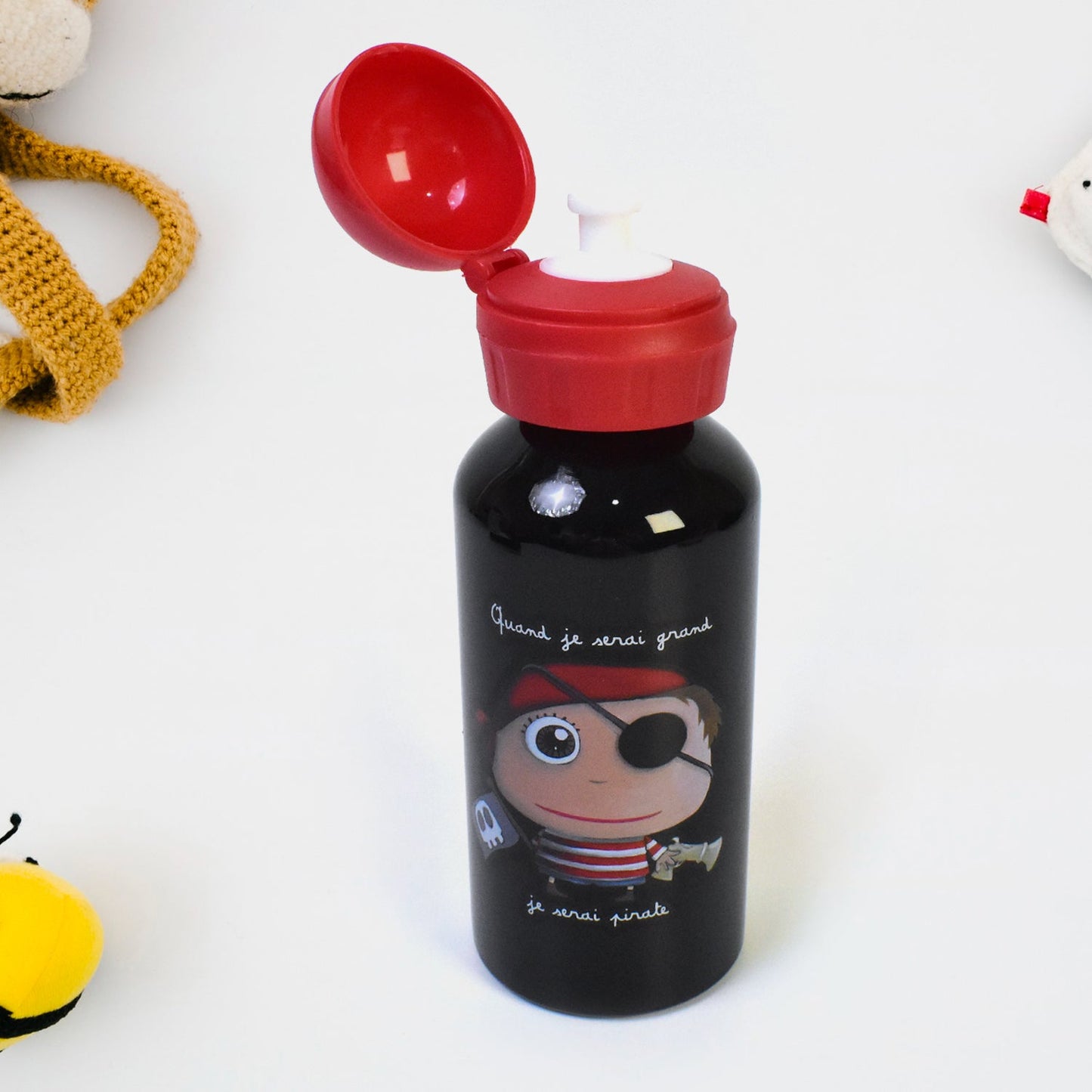 Stainless Steel Water Bottle - Insulated Leak-proof   Eco-friendly (400ml) Wukusy