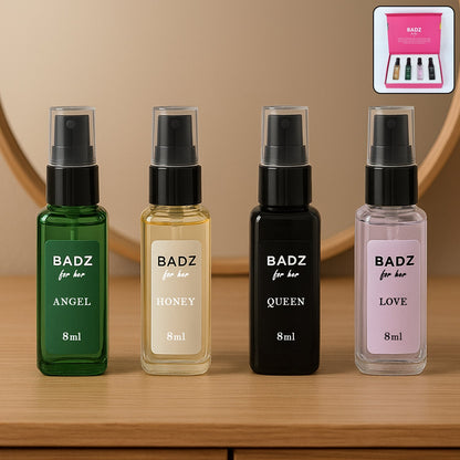 Mini Perfume Spray 8ml (Mix Fragrance  4 Pc) Wukusy