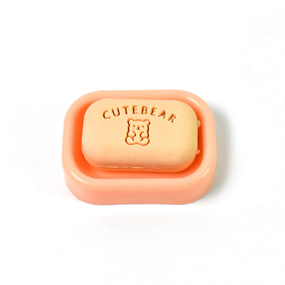 Cute Soap Shaped Erasers With Plastic Case (1 Pc  With Case) Wukusy