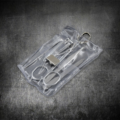 6888 Nail Scissors Professional Nail Clippers Kit Manicure Set 5 Pieces Top Grade Stainless Steel Grooming Kit For Travel Or Home Manicure Set Wukusy