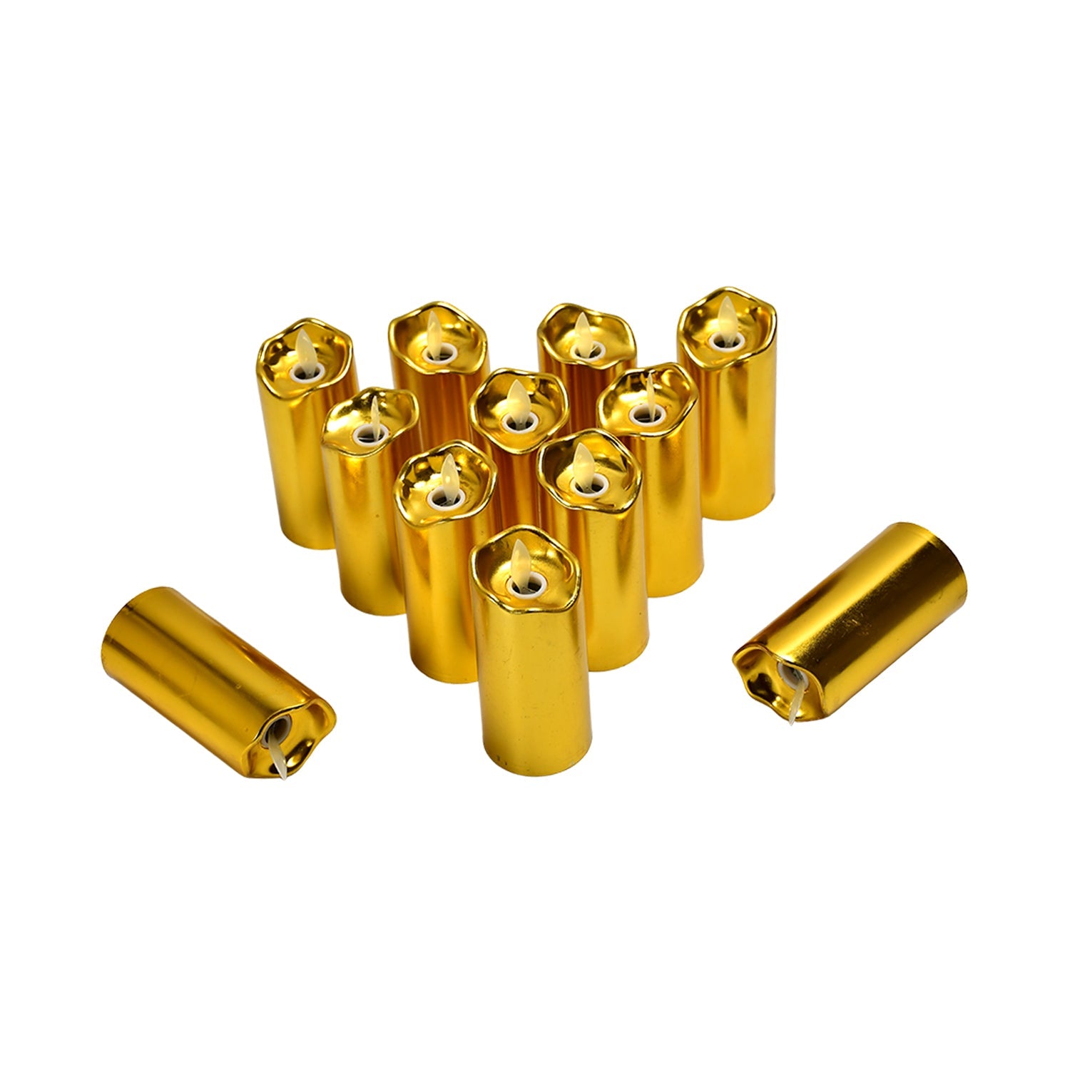 6563 Big Swinging Candle 12pcs For Wedding Decoration And Birthday Party Wukusy