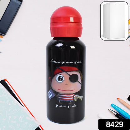 Stainless Steel Water Bottle - Insulated Leak-proof   Eco-friendly (400ml) Wukusy