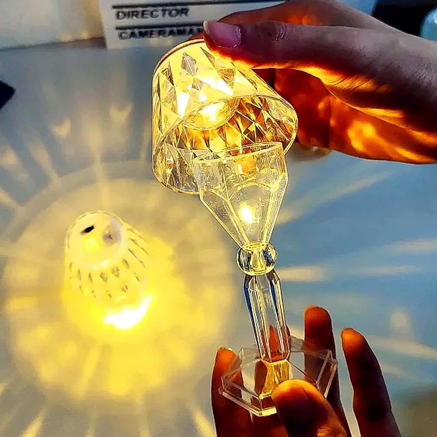 Led Table Lamp Mini Projection Lamp For Night Light (1 Pc) Wukusy