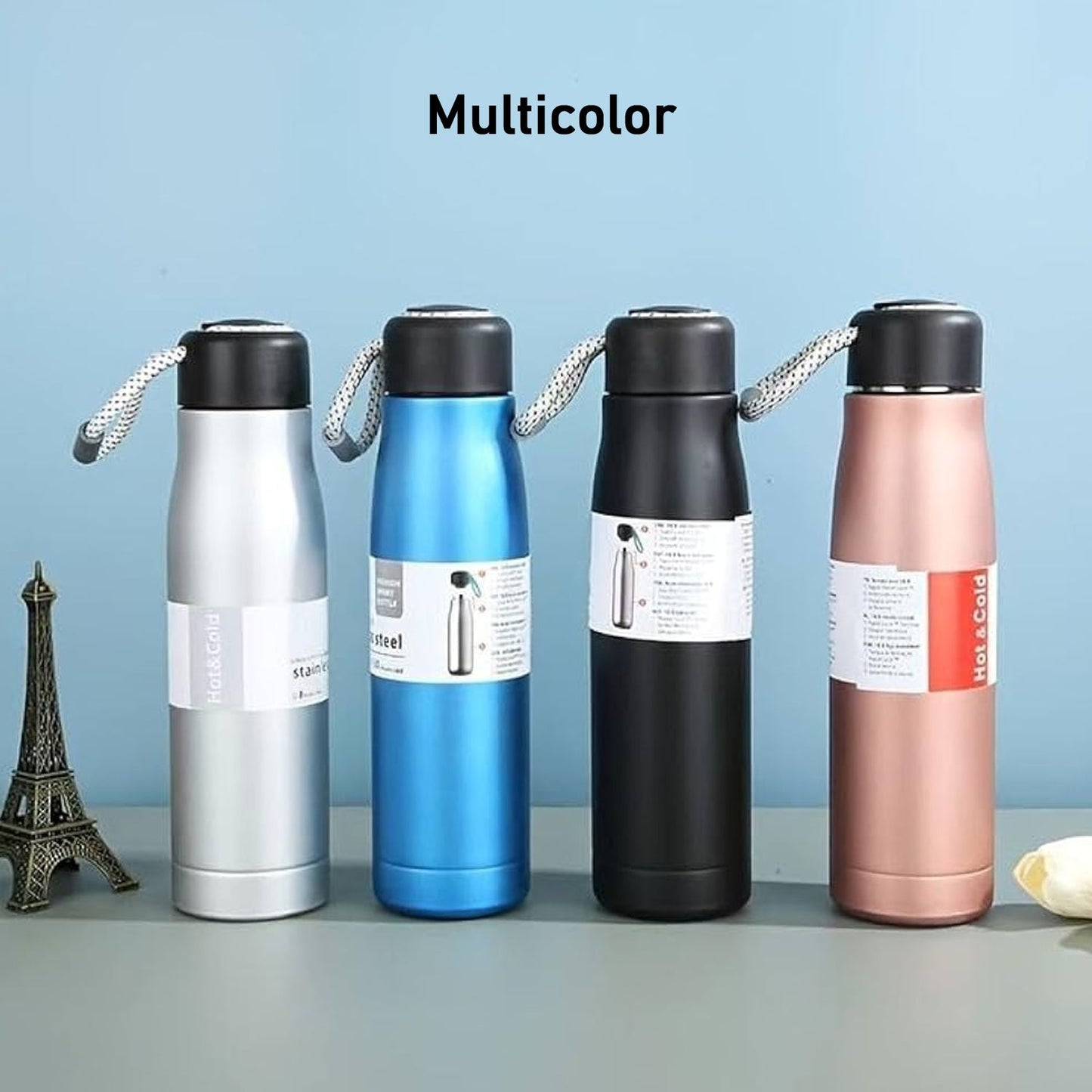 Double Wall Vacuum Insulated Water Bottle (550 Ml) Wukusy