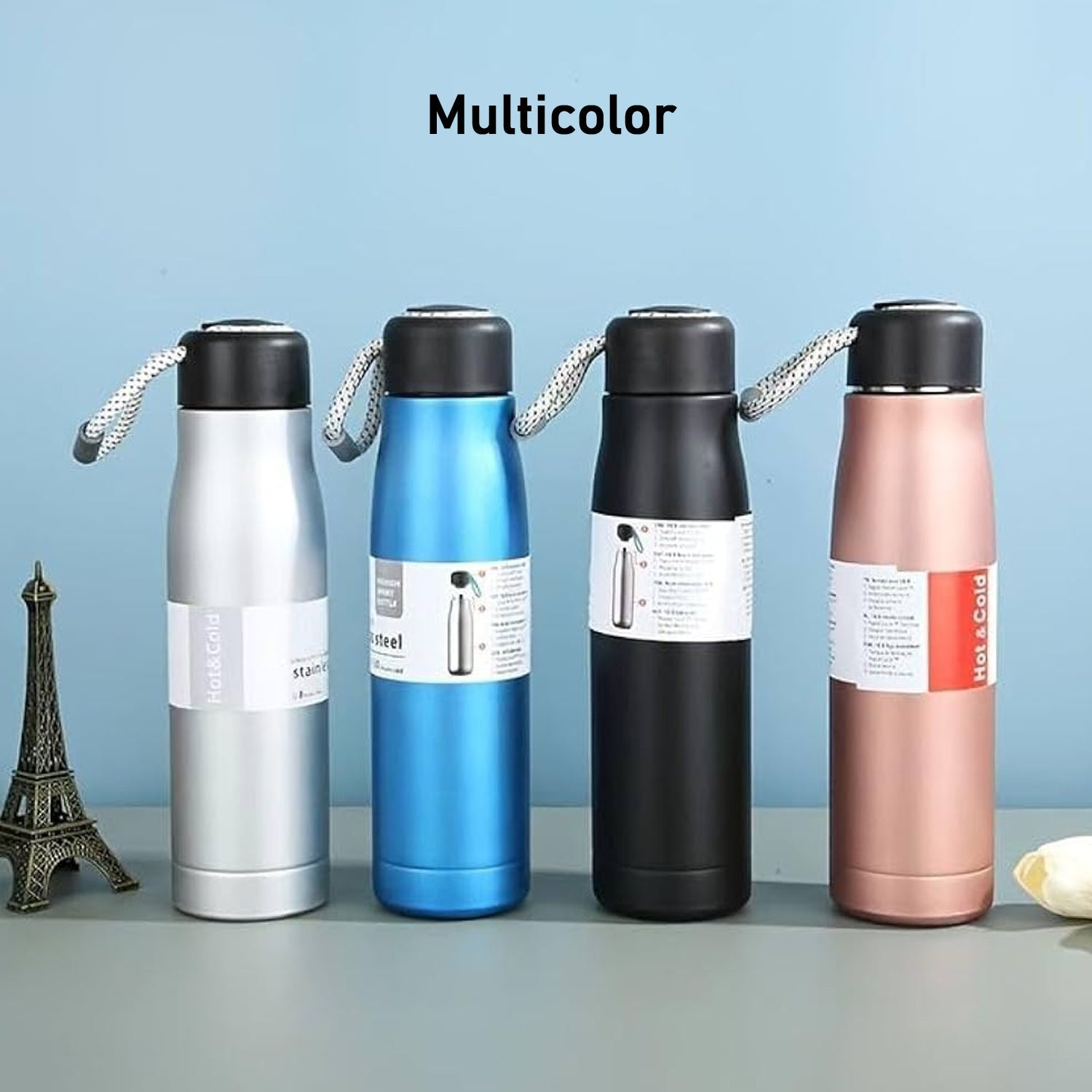 Double Wall Vacuum Insulated Water Bottle (550 Ml) Wukusy