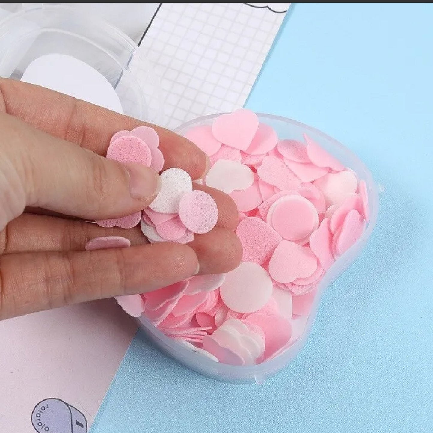 1468 Apple Design Soft Paper Soap Wukusy