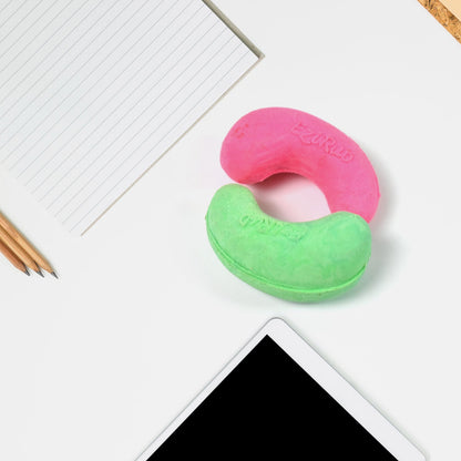 Cashew Nut Eraser Rubber Erasers (1 Pc  Mix Colour  Design) Wukusy