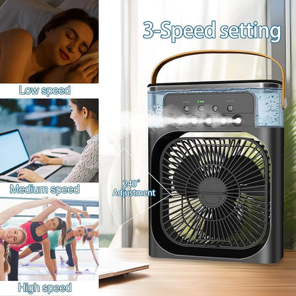 Portable Usb Rechargeable Mini Cooling Fan (1 Pc) Wukusy