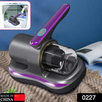0227 Powerful Suction Portable Handheld Vacuum Cleaner - Low Noise Vacuum Cleaner For Bed - Cordless Vacuum Cleaner For Car Seat Crevices Pillows Mattresses Sofas Wireless Anti Dust And Mite Cleaner Wukusy