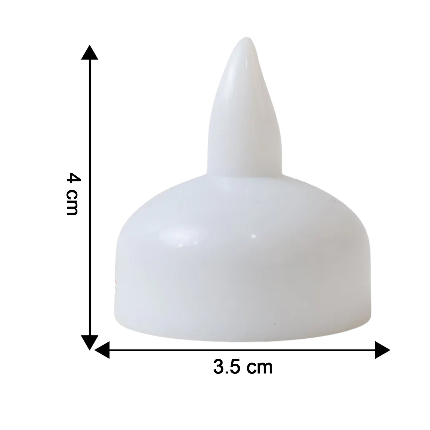 Round Led Flameless Tealight Candles - (8 Pc)