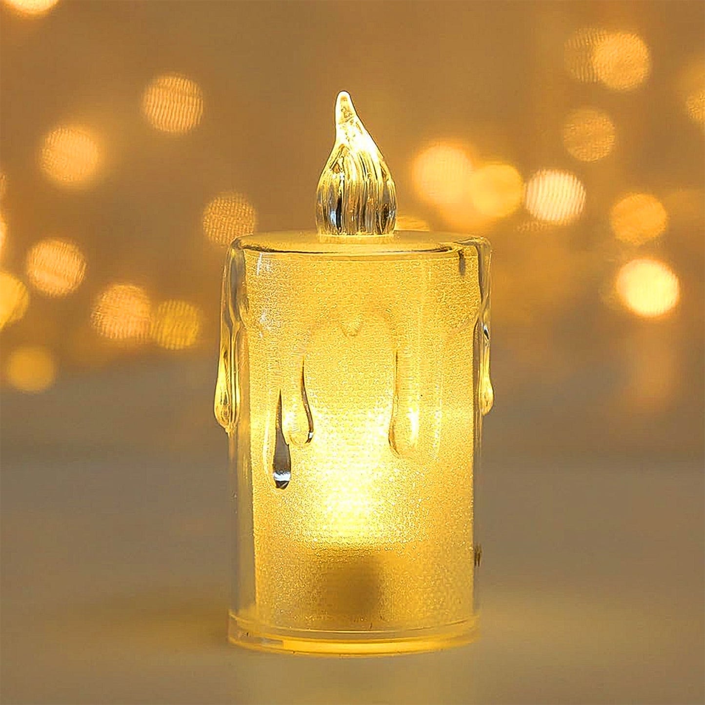 6240a Simple Candles For Home Decoration Crystal Candle Lights Wukusy