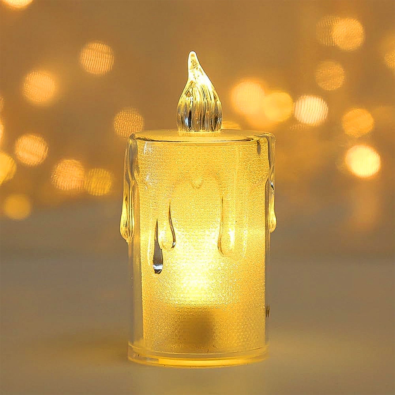 6240a Simple Candles For Home Decoration Crystal Candle Lights Wukusy