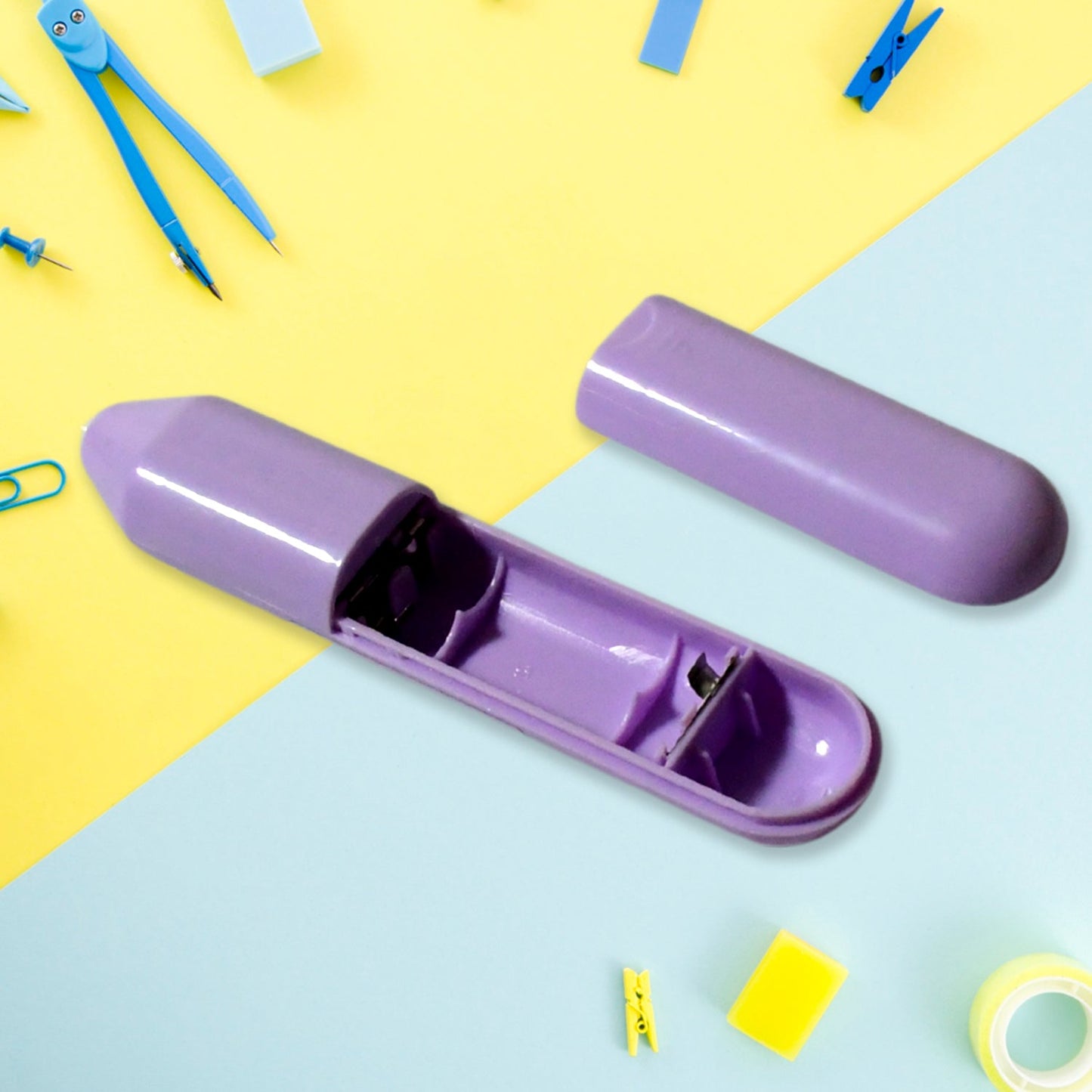 4189 Electric Eraser Kit Automatic Pencil Eraser Battery Operated With 10 Eraser Refills Suitable For Use With Graphite Pencils Drawing Painting Sketching Drafting Supplies Stationery Child Gifts (Battery Not Included) Wukusy