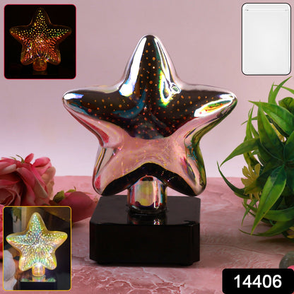 Star-shaped 3d Illusion Decorative Led Night Lamp (1 Pc) Wukusy