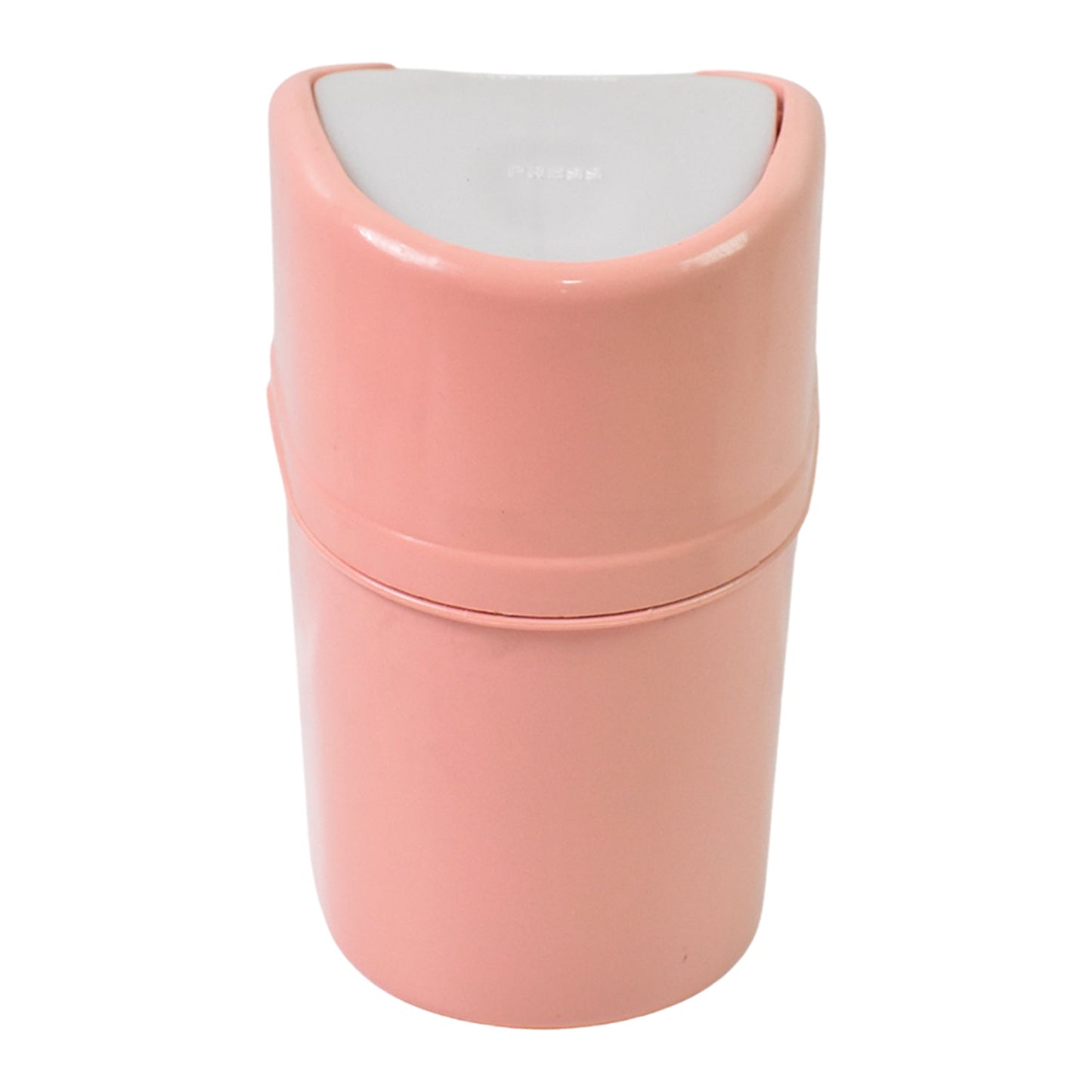 Mini Trash Can Dustbin Plastic Garbage Can With Lid (1 Pc) Wukusy