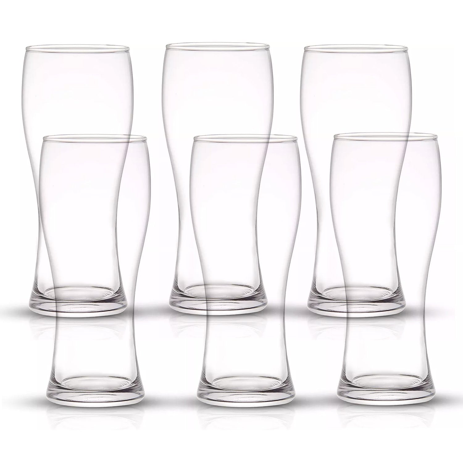 Juice Water Glass Tumbler Pure Glass (6 Pcs Set) Wukusy
