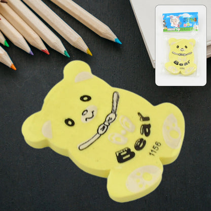 Cartoon Design Eraser (1 Pc  Mix Design) Wukusy