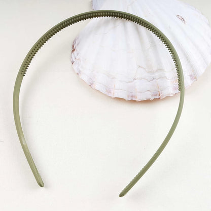 Plastic Simple Headbands Comb Headbands Hairbands (1 Pc) Wukusy