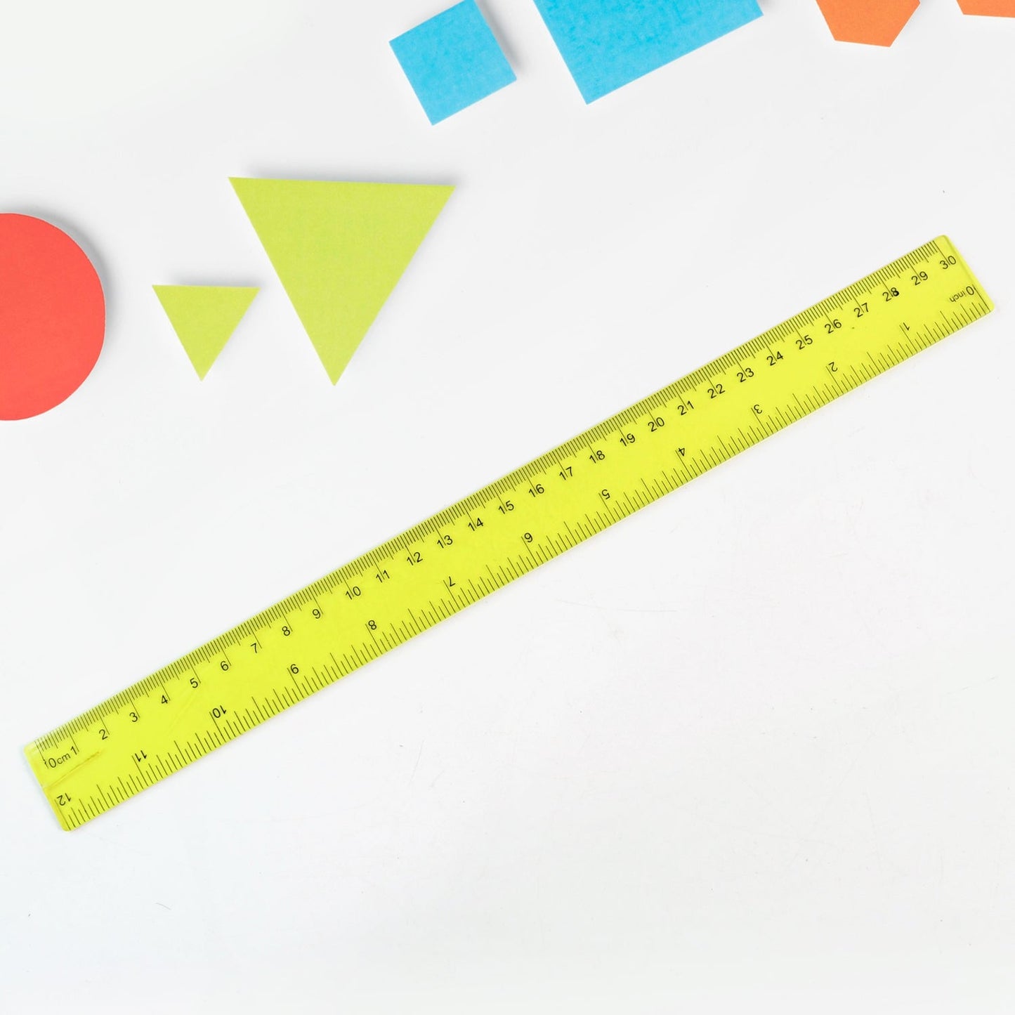Premium Quality Assorted Plastic Ruler (1 Pc  Mix Design) Wukusy