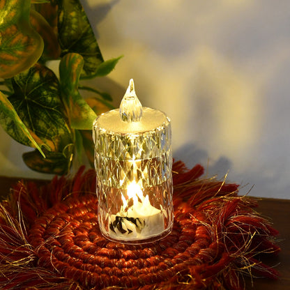 Flameless And Smokeless Decorative Candles Led Tea Light Diwali (24 Pcs Set) Wukusy