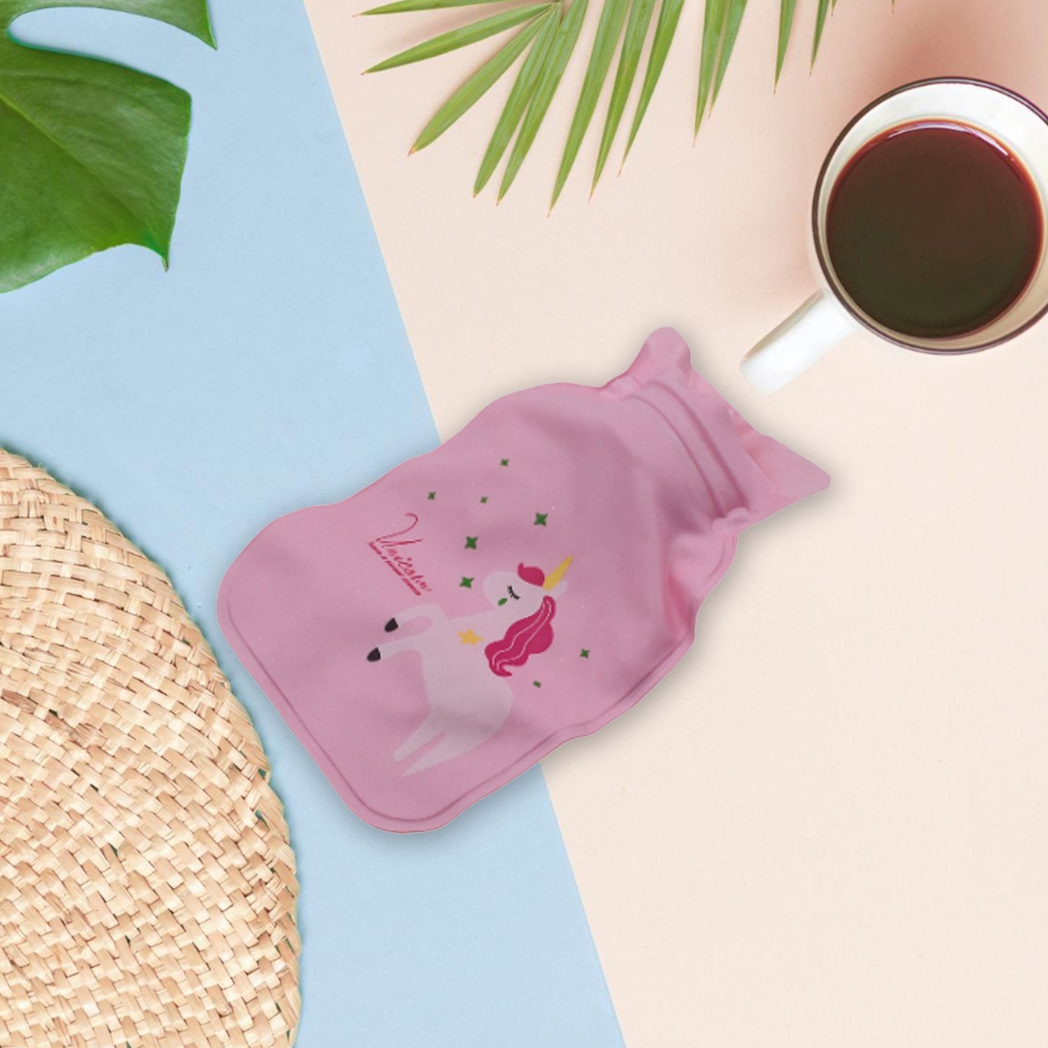 Mix Design Printed Small Hot Water Bag  For Pain Relief Neck Shoulder Pain And Hand Feet Warmer Menstrual Cramps Hot And Cold Therapy Leak Proof Pad (1 Pc) Wukusy