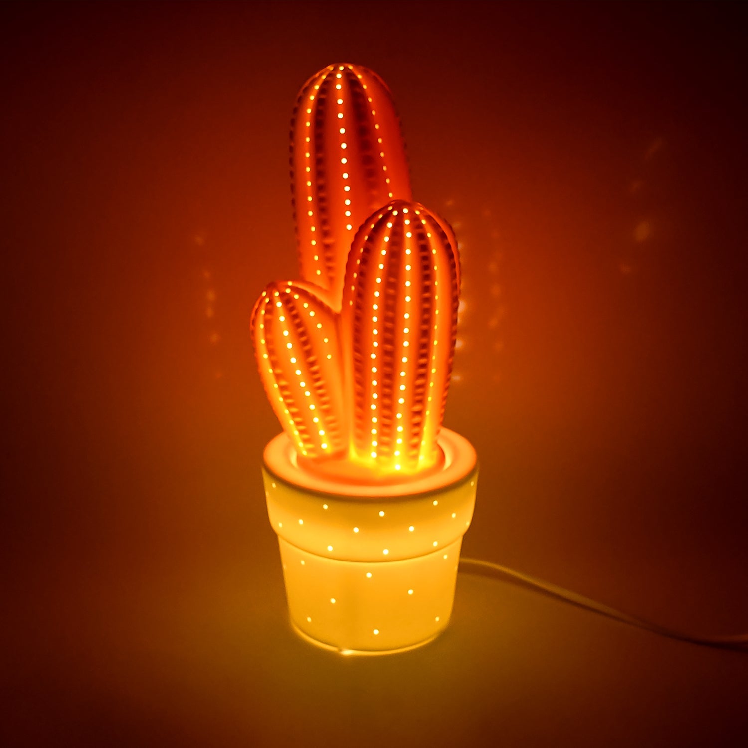 Ceramic Table Lamp Big Desk Lamp (1 Pc) Wukusy