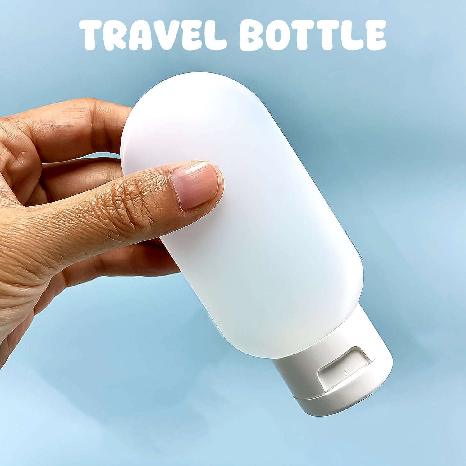 Small Plastic Travel Bottle Set Travel Shampoo And Conditioner Bottles (1 Pc  60 Ml Approx  Mix Color) Wukusy
