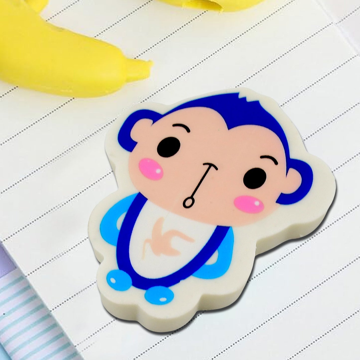 Cartoon Design Eraser (1 Pc  Mix Design) Wukusy