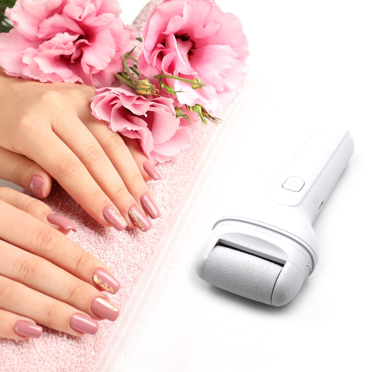 PurePeddi - Portable Electric Induction Foot Callus Remover Rechargeable Wukusy