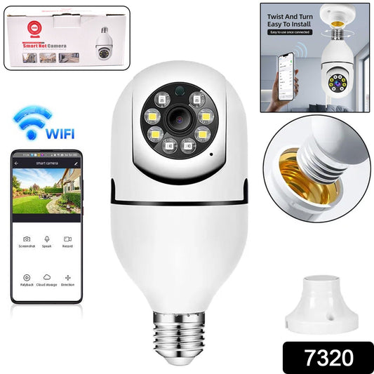 V380 Pro Fisheye 360 Degree Panoramic Wireless Wifi Ip Cctv Security Camera (Pack Of 1) Wukusy