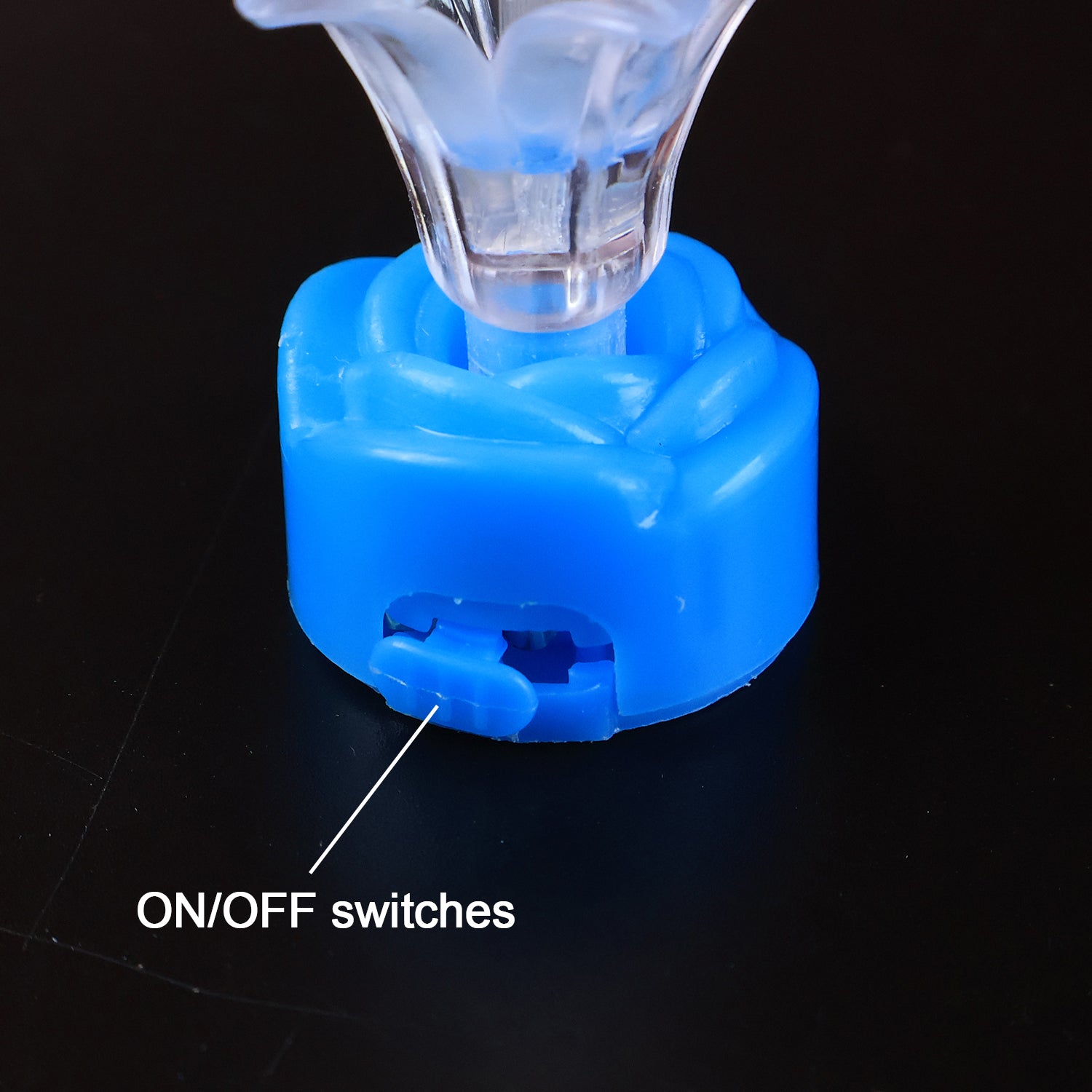 Multi-color Led Fiber Optic Flower Night Lamps (Mix Color  3 Pc) Wukusy