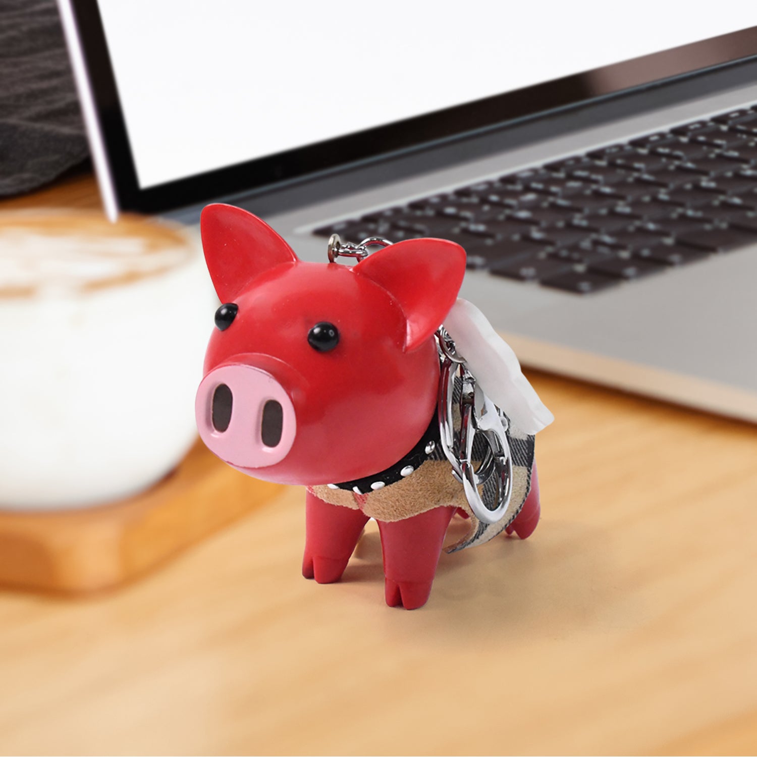 Cute Pig Keyring Keychain (1 Pc) Wukusy