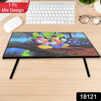 Multipurpose Portable Writing Homework Mix Cartoon Design Printed Table (1 Pc  Mix Design  6141 Cm) Wukusy