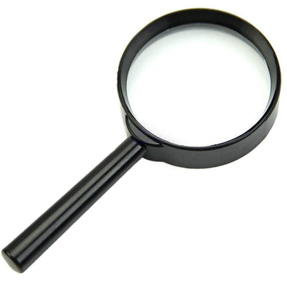 17781 Magnifying Glass Lens - Reading Aid Made Of Glass - Real Glass Magnifying Glass That Can Be Used On Both Sides - Glass Breakage-proof Magnifying Glass Protect Eyes 50 Mm Wukusy